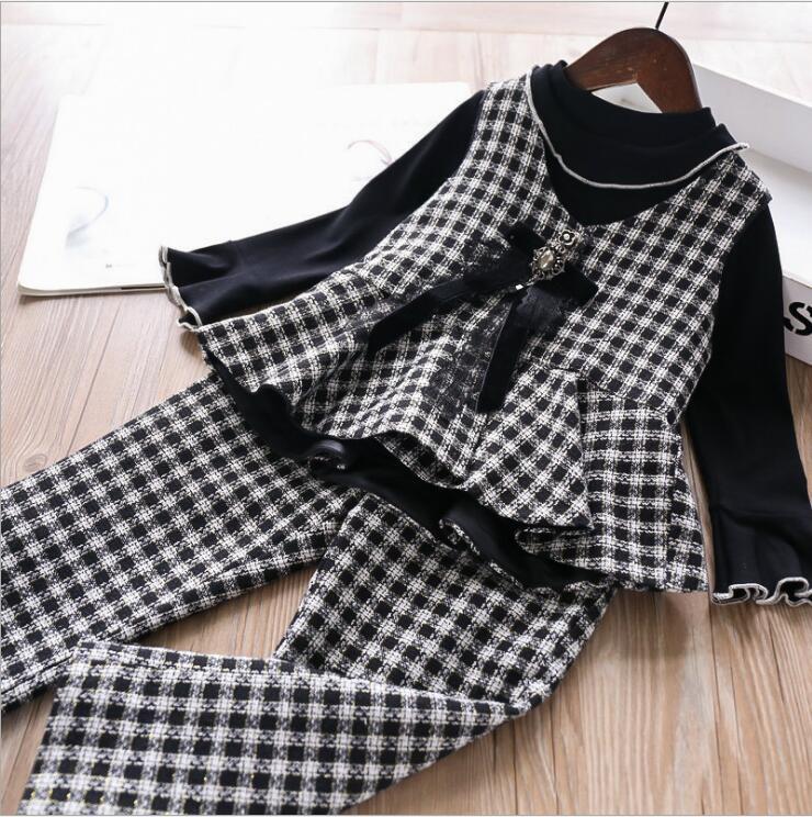 girls clothing sets wholesale teen girls 3pcs sets black t shirt+bow vest+pants kids clothing children suits outfits
girls clothing sets wholesale teen girls 3pcs sets black t shirt+bow vest+pants kids clothing children suits outfits