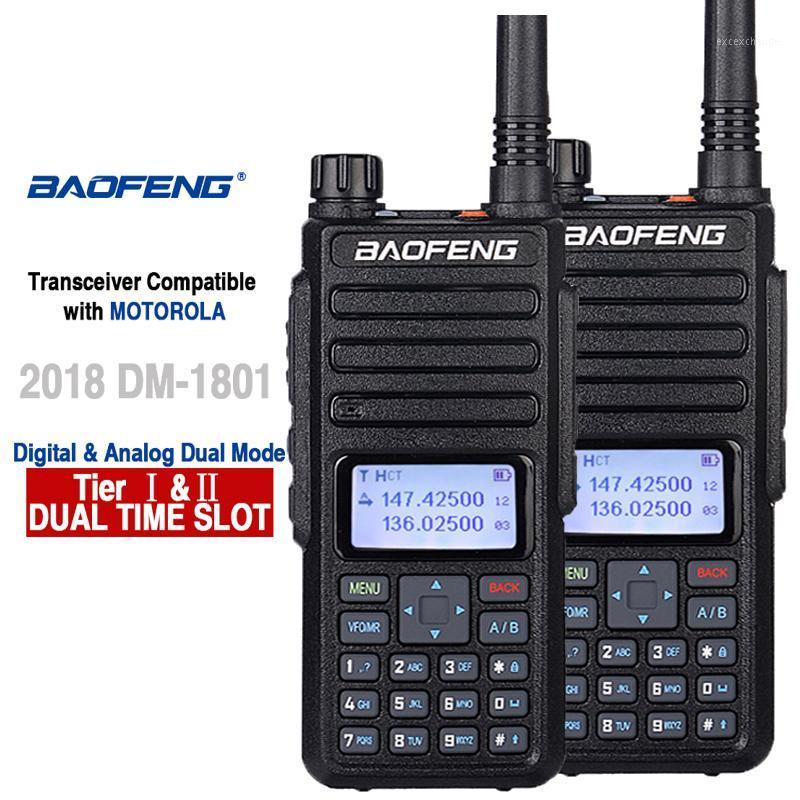Walkie Talkie 2pcs Baofeng DM-1801 DMR Radio Dual Band Tier I II Time Slot Uhf Digital Poste Voiturericetras1
Walkie Talkie 2pcs Baofeng DM-1801 DMR Radio Dual Band Tier I II Time Slot Uhf Digital Poste Voiturericetras1