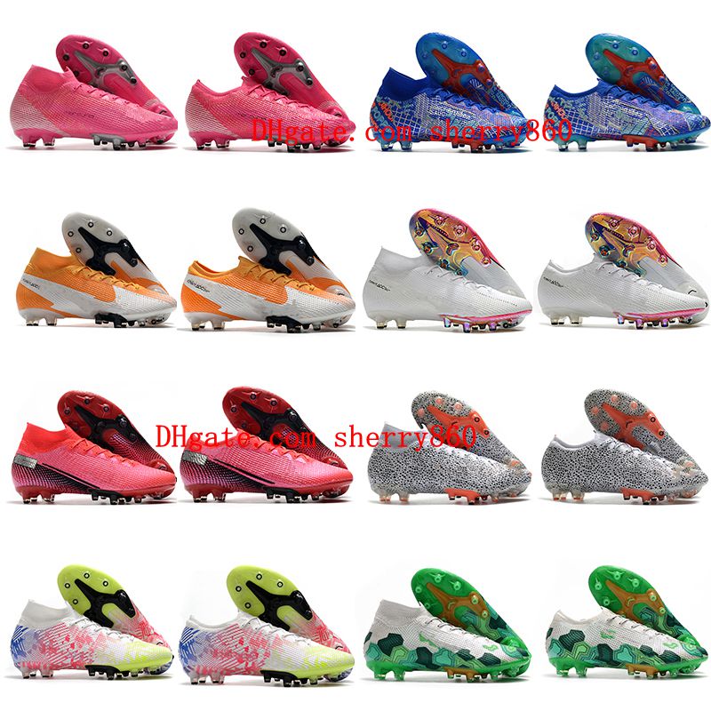 2021 soccer shoes original cleats Mercurial Superfly 7 Elite SE AG de futbol high Low CR7 neymar ronaldo mens football boots
2021 soccer shoes original cleats Mercurial Superfly 7 Elite SE AG de futbol high Low CR7 neymar ronaldo mens football boots