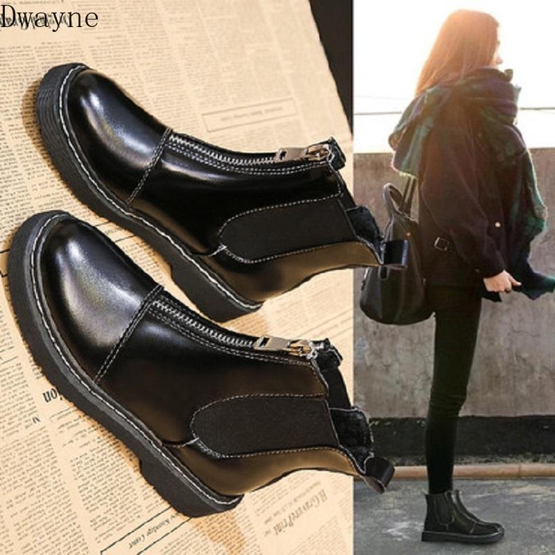 Fashion boots female 2020 new wild short tube female spring and autumn single boots flat set foot women's single, Black
Fashion boots female 2020 new wild short tube female spring and autumn single boots flat set foot women's single, Black