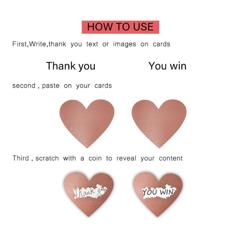 300PCS Heart Shaped Scratch Off Paper Stickers for Custom Game Party Activity Sticker Clear Stickers Stationery Sticker Rose Gol
300PCS Heart Shaped Scratch Off Paper Stickers for Custom Game Party Activity Sticker Clear Stickers Stationery Sticker Rose Gol