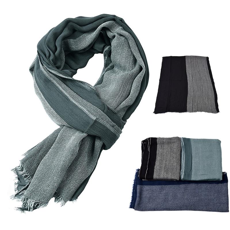 Helisopus Men's Scarves Cotton Linen Spliced Long Scarf Black Navy Grey Winter Boys Scarf Men's Accessories 80*190cm
Helisopus Men's Scarves Cotton Linen Spliced Long Scarf Black Navy Grey Winter Boys Scarf Men's Accessories 80*190cm