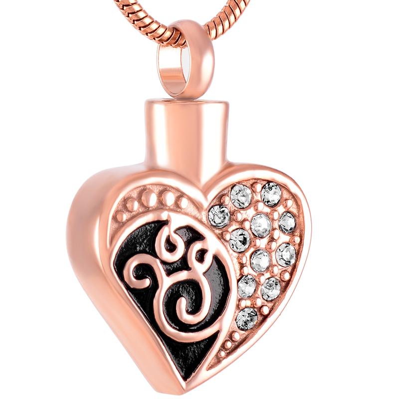 IJD9404 Stainless Steel Crystal Heart Cremation Jewelry for Ashes Keepsake Pendant for Memorial Necklace Women Jewelry
IJD9404 Stainless Steel Crystal Heart Cremation Jewelry for Ashes Keepsake Pendant for Memorial Necklace Women Jewelry