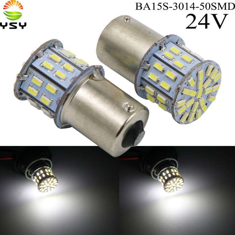 YSY 200X 24V S25 P21w 1156 Ba15s 1157 Bay15d Car Led 3014 50 SMD Bulbs For Universal Car Brake Parking Lights Lamps White1, As pic
YSY 200X 24V S25 P21w 1156 Ba15s 1157 Bay15d Car Led 3014 50 SMD Bulbs For Universal Car Brake Parking Lights Lamps White1, As pic