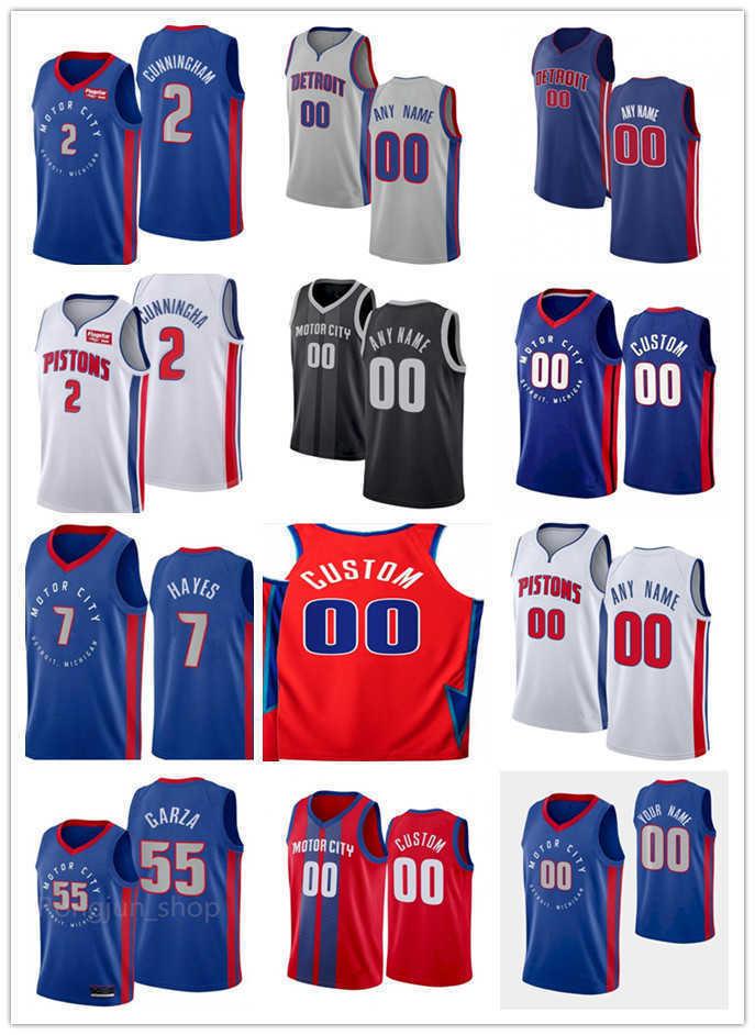 Mens Womens Youth Detroit's Pistons's 2 Cade Cunningham 55 Luka Garza 7 Killian Hayes 5 Frank Jackson Custom Basketball Jersey, Color
Mens Womens Youth Detroit's Pistons's 2 Cade Cunningham 55 Luka Garza 7 Killian Hayes 5 Frank Jackson Custom Basketball Jersey, Color