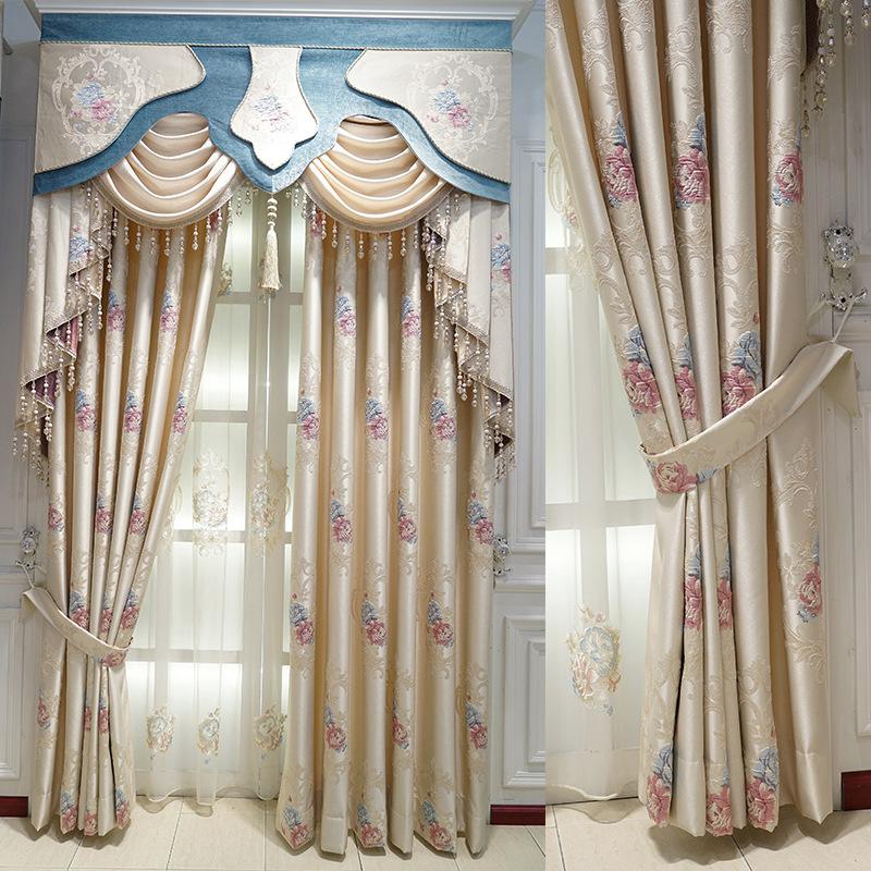 Luxury Curtains for Living Dining Room Bedroom HighPrecision Jacquard EuropeanStyle Curtain Tulle Finished Product Customization
Luxury Curtains for Living Dining Room Bedroom HighPrecision Jacquard EuropeanStyle Curtain Tulle Finished Product Customization