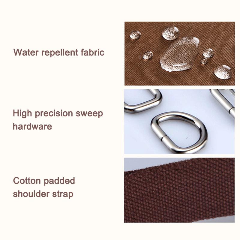 NEW Men's Canvas Multi-Pocket Waist Bag Diagonal Bag Outdoor Sports Leg Wear-Resistant Waterproof, Brown
NEW Men's Canvas Multi-Pocket Waist Bag Diagonal Bag Outdoor Sports Leg Wear-Resistant Waterproof, Brown