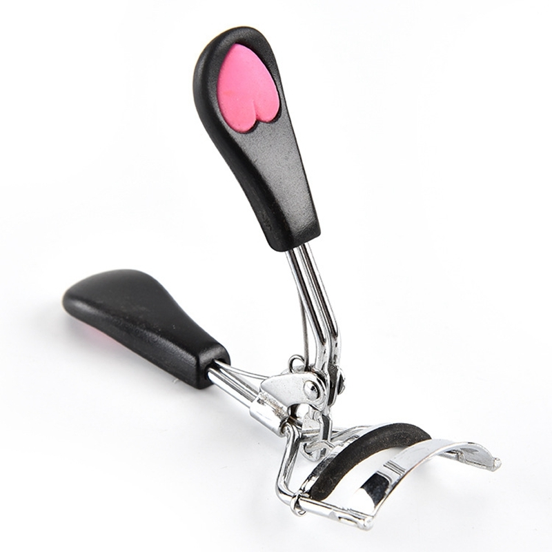 Stainless Steel Curling Eyelash Curler Local Eye lash Curler Heart Colorful Eyelash Clip Makeup Tools Beauty Tool