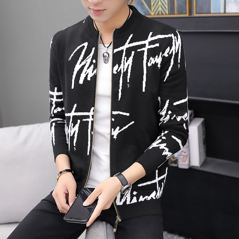 2021 New Warm Knitted Tops Male Print Letter Casual Coats Men Zipper Pattern Cardigan Sweater for Man Winter Windbreaker Ivuq, Black red
2021 New Warm Knitted Tops Male Print Letter Casual Coats Men Zipper Pattern Cardigan Sweater for Man Winter Windbreaker Ivuq, Black red