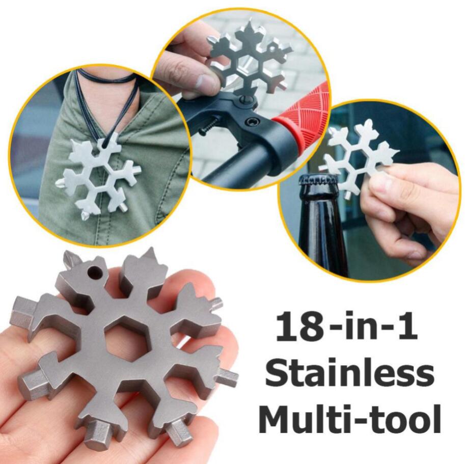 18 in 1 Snowflake Tools Card Combination Multifunctional Snowflake Screwdriver Wrench Tool Snowflake Tools Card Outdoor
18 in 1 Snowflake Tools Card Combination Multifunctional Snowflake Screwdriver Wrench Tool Snowflake Tools Card Outdoor