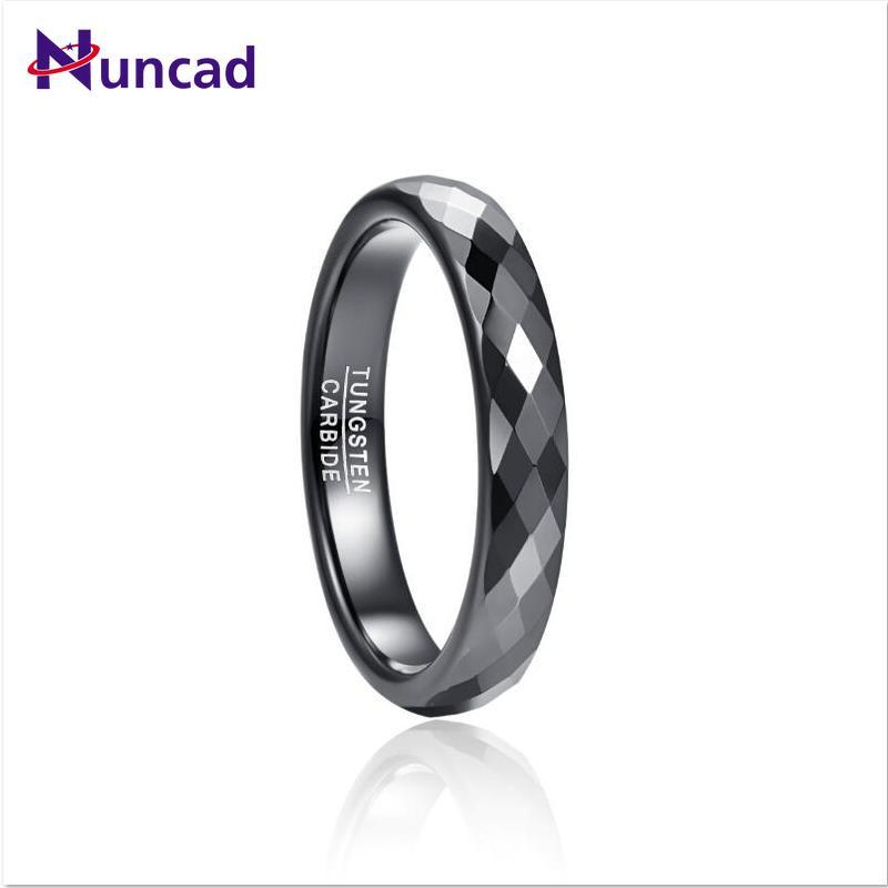 NUNCAD New Black 4mm Tungsten Carbide Ring Black Polished Finish Rhombic Cut Wedding Ring Comfort Fit Tungsten Steel, Slivery;golden
NUNCAD New Black 4mm Tungsten Carbide Ring Black Polished Finish Rhombic Cut Wedding Ring Comfort Fit Tungsten Steel, Slivery;golden