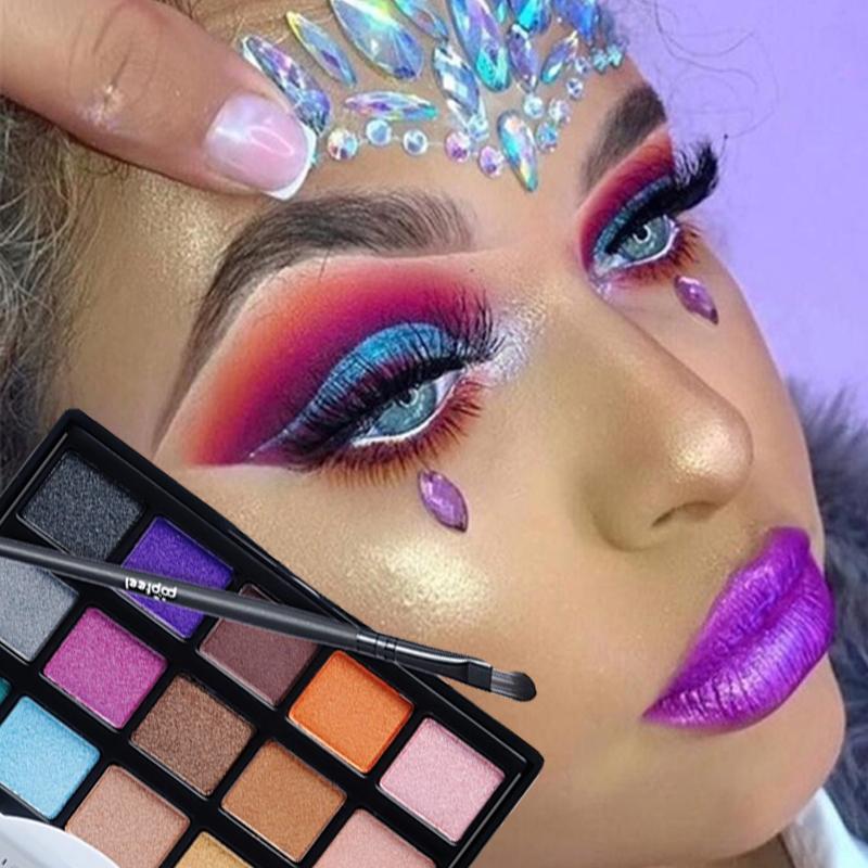 15colors eyeshadow matte shimmer lasting long-lasting makeup eyeshadow palette waterproof nude color makeup palette brush, 01
15colors eyeshadow matte shimmer lasting long-lasting makeup eyeshadow palette waterproof nude color makeup palette brush, 01