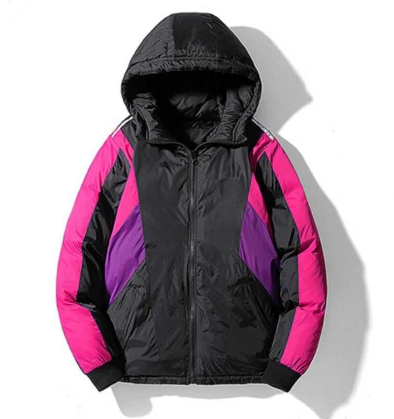 Womens Down Jacket Sport Winter Coat Men Double-sided Wear Casual Mens Down Cotton Jacket Coats Reversible Jacket Men Outwear Hot Sale