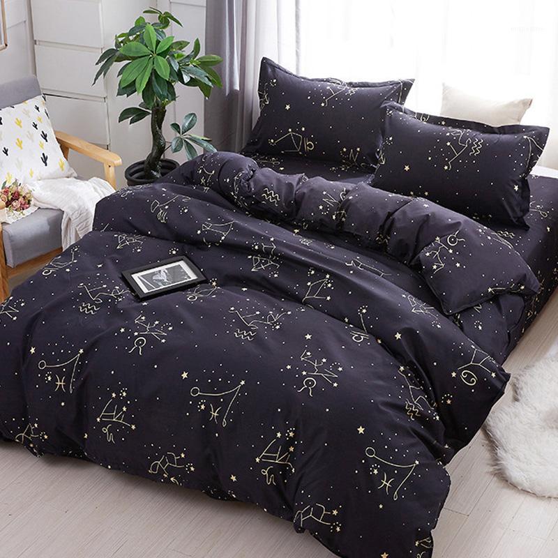 Simple Bedding Sets Duvet Cover Set Quilt Cover and Pillowcase Bedclothes Double Queen King 2-3pcs/set constellation Bed set1, 02
Simple Bedding Sets Duvet Cover Set Quilt Cover and Pillowcase Bedclothes Double Queen King 2-3pcs/set constellation Bed set1, 02
