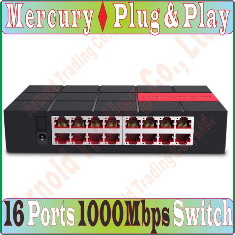 SG116M Replace Tenda TEG1016D, 16 Ports 1000Mbps Gigbit Ethnet Network Switch Desktop Design MDI/MDIX 6KV LightningProtect Prom
SG116M Replace Tenda TEG1016D, 16 Ports 1000Mbps Gigbit Ethnet Network Switch Desktop Design MDI/MDIX 6KV LightningProtect Prom