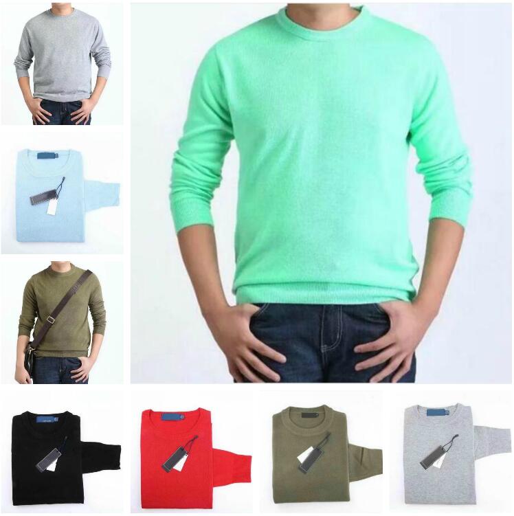 High Quality Designer Men's Sweaters Fashion Long Sleeve Hoodie Simple Solid O-neck Casual Knitted Sweater Pullovers Men Sportwear Jumpers, Colour 7
High Quality Designer Men's Sweaters Fashion Long Sleeve Hoodie Simple Solid O-neck Casual Knitted Sweater Pullovers Men Sportwear Jumpers, Colour 7