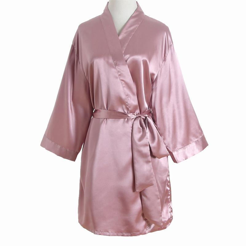 Casual Solid Women Home Wear Mini Wedding Brise Bridesmaid Robes Lady Rayon Kimono Sleepwear Spa Nightwear Sexy Satin Nightgown, Match color blue
Casual Solid Women Home Wear Mini Wedding Brise Bridesmaid Robes Lady Rayon Kimono Sleepwear Spa Nightwear Sexy Satin Nightgown, Match color blue