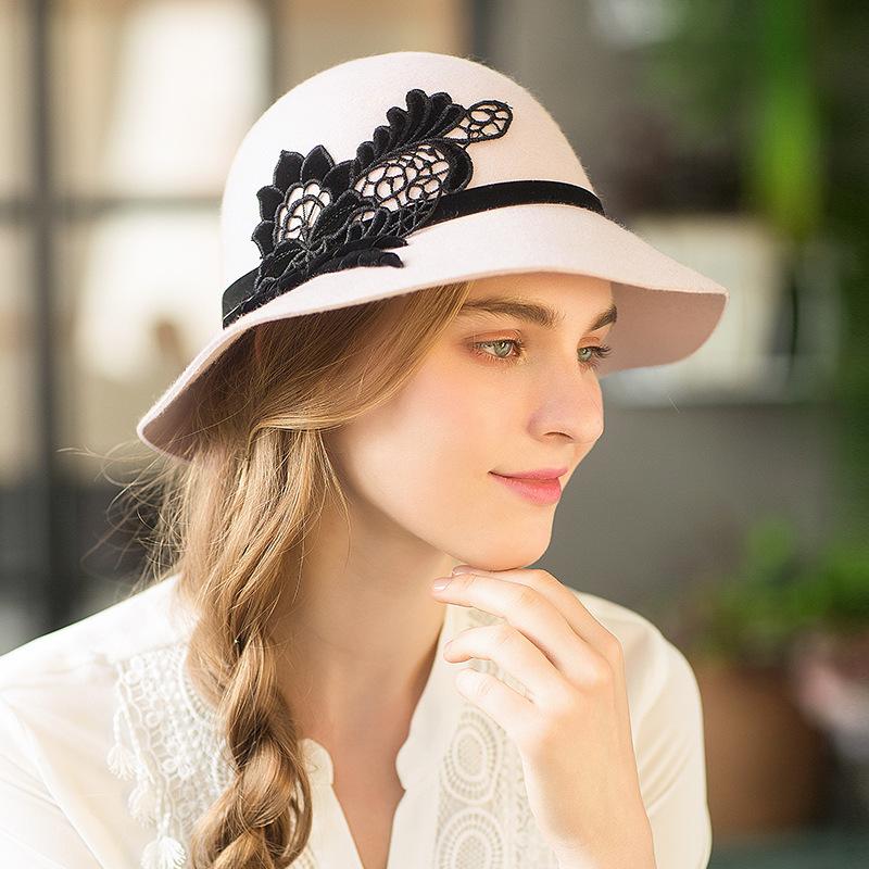 Wide Brim Hats Women Party Elegant Felt Fedora Lady Autumn And Winter Big 100% Australia Wool Hat 56-58cm, Black
Wide Brim Hats Women Party Elegant Felt Fedora Lady Autumn And Winter Big 100% Australia Wool Hat 56-58cm, Black