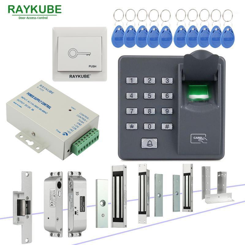 RAYKUBE Door Access Control System With Biometric Fingerprint Reader Electronic Lock RFID Security Door Lock Kit1
RAYKUBE Door Access Control System With Biometric Fingerprint Reader Electronic Lock RFID Security Door Lock Kit1