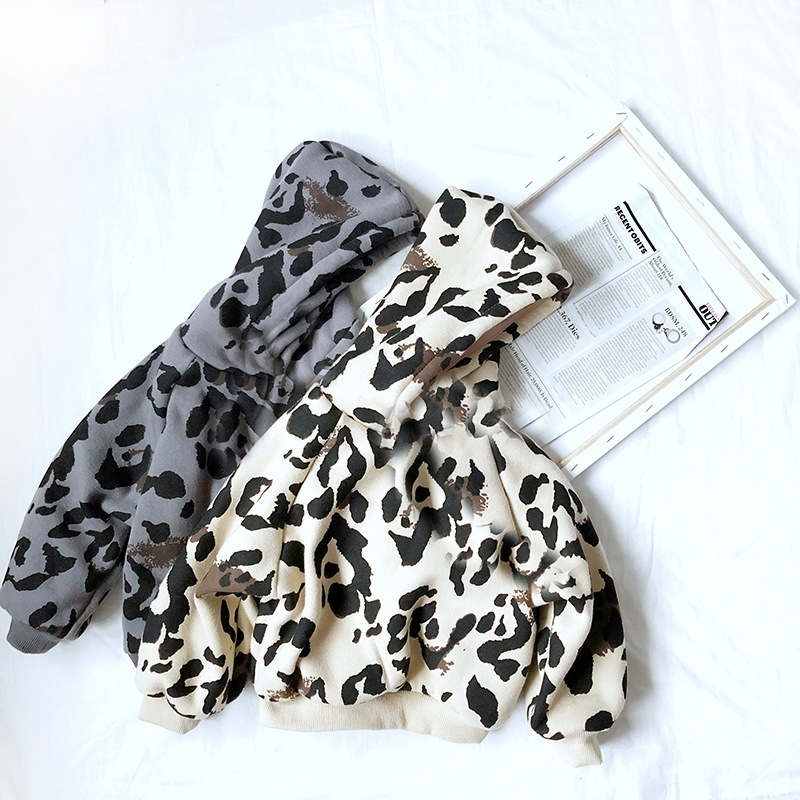 Plus Velvet Children Hoody Coats Autumn Winter Jackets For Kids Leopard Boys Sweater Thick Warm Baby Outerwear 201106, Khaki
Plus Velvet Children Hoody Coats Autumn Winter Jackets For Kids Leopard Boys Sweater Thick Warm Baby Outerwear 201106, Khaki