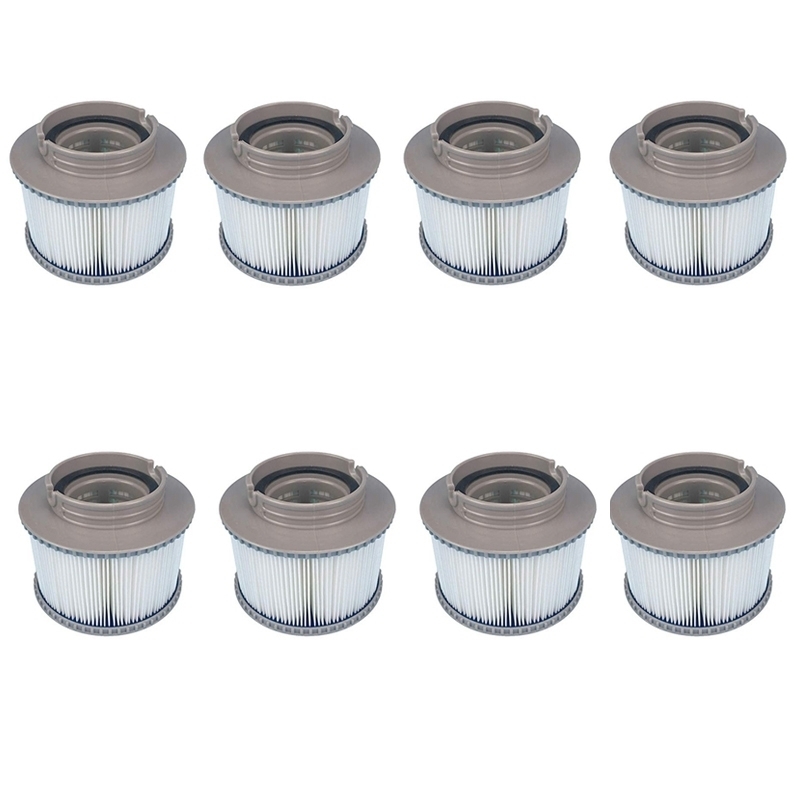 8Pcs MSPA Replacement Filter Pack Inflatable Tub Keep Clean for Mspa Filter Water Filter Cartridge T200805
8Pcs MSPA Replacement Filter Pack Inflatable Tub Keep Clean for Mspa Filter Water Filter Cartridge T200805