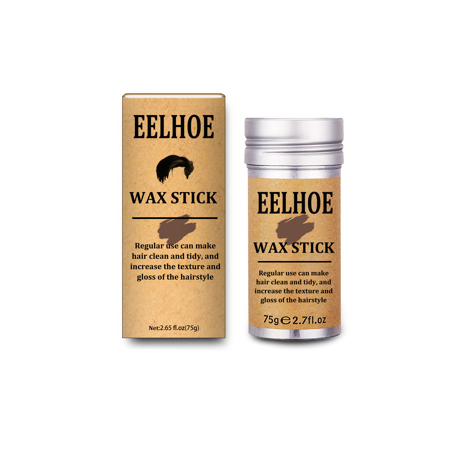 Free freight eelhoe Moisturizing hair wax stick broken hair long-lasting qualitative styling hair wax finishing artifact
Free freight eelhoe Moisturizing hair wax stick broken hair long-lasting qualitative styling hair wax finishing artifact