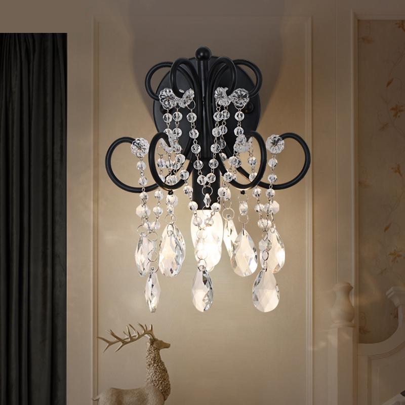 Hallway Led wall fixtures Wall mounted crystal Lamp Mirror sconce for Sitting Room Porch Balcony Corridor Crystal light
Hallway Led wall fixtures Wall mounted crystal Lamp Mirror sconce for Sitting Room Porch Balcony Corridor Crystal light