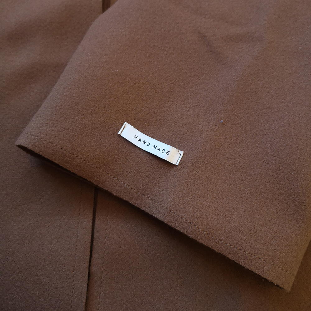 Minimalist Korean Oversized Long Wool Blend Coat For Women - Elegant Winter Overcoat