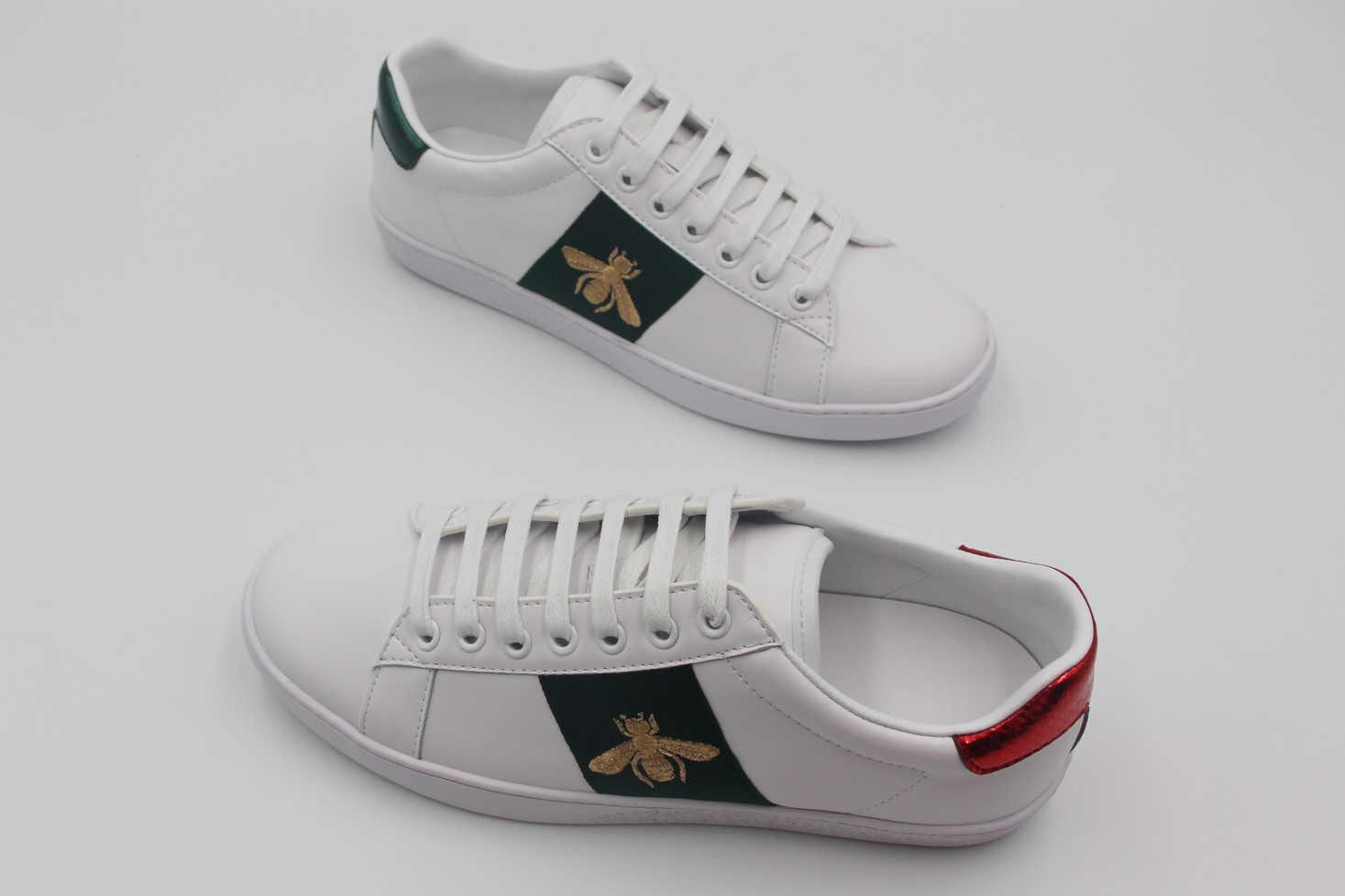 Fashion Woman Man Shoes Lace-up Flat Shoes Bee Tiger Snake Embroidered Lady Sneake Boy Girl Shoe White Casual Shoes New Best Track 2022 1Top, As picture
Fashion Woman Man Shoes Lace-up Flat Shoes Bee Tiger Snake Embroidered Lady Sneake Boy Girl Shoe White Casual Shoes New Best Track 2022 1Top, As picture