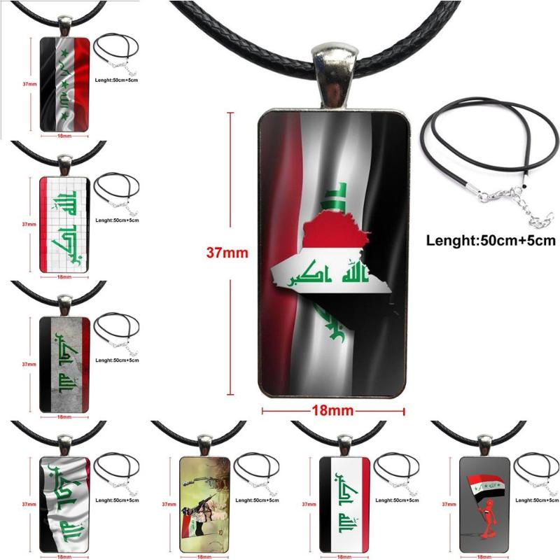 For Women Gifts Boy Iraq National Flag Fashion Glass Cabochon Pendant Rectangle Necklace Choker Necklace Jewelry
For Women Gifts Boy Iraq National Flag Fashion Glass Cabochon Pendant Rectangle Necklace Choker Necklace Jewelry