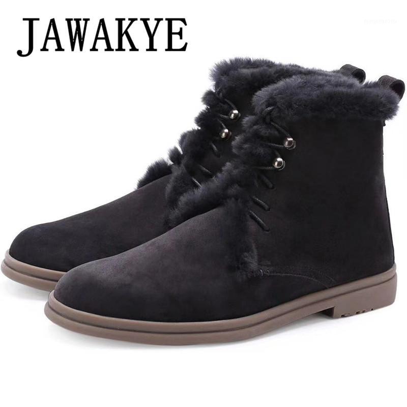 Round Toe Flat Heel Men's Snow Boots Natural Sheep Fur Ankle Boots Male Winter Shoes Comfort Driving Shoes Suede Leather 20201, Gray
Round Toe Flat Heel Men's Snow Boots Natural Sheep Fur Ankle Boots Male Winter Shoes Comfort Driving Shoes Suede Leather 20201, Gray