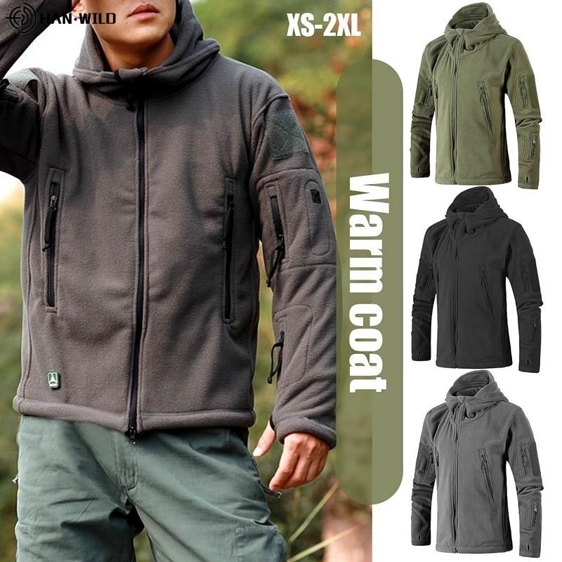 Men Jacket Coat Military Tactical Fleece Jacket Uniform Soft Shell Casual Jacket Men Thermal Army Clothing Multi-pocket 201123, Grey
Men Jacket Coat Military Tactical Fleece Jacket Uniform Soft Shell Casual Jacket Men Thermal Army Clothing Multi-pocket 201123, Grey
