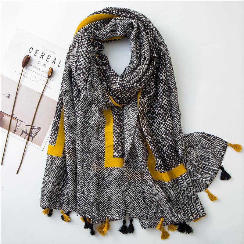 2020 Ladies Fashion Aztec Tassel Viscose Shawl Scarf Women High Quality Wrap Stole Bufanda Muslim Hijab Snood 180*100Cm
2020 Ladies Fashion Aztec Tassel Viscose Shawl Scarf Women High Quality Wrap Stole Bufanda Muslim Hijab Snood 180*100Cm