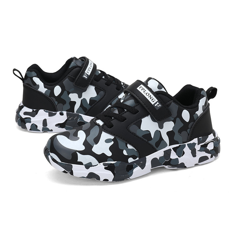 Girl's Camouflage Casual Kids Sneakers Children Boy's Lightweight leather Shoes Studen Unisex, Gray
Girl's Camouflage Casual Kids Sneakers Children Boy's Lightweight leather Shoes Studen Unisex, Gray