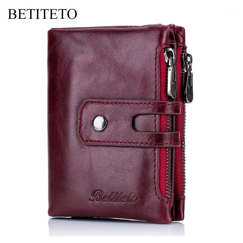 Betiteto Genuine Leather Women Wallet Female Coin Purse Vintage Cuzdan Kashelek Portomonee Walet Money Bag Portmann Ladies1, Red;black
Betiteto Genuine Leather Women Wallet Female Coin Purse Vintage Cuzdan Kashelek Portomonee Walet Money Bag Portmann Ladies1, Red;black
