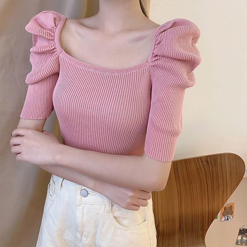 2021 Autumn Malha Stretch Blusa Women's New Woman's Neck Top Female Breath Fashion Slim Occasional Blunder Solid Shirts RIB6, Pink
2021 Autumn Malha Stretch Blusa Women's New Woman's Neck Top Female Breath Fashion Slim Occasional Blunder Solid Shirts RIB6, Pink