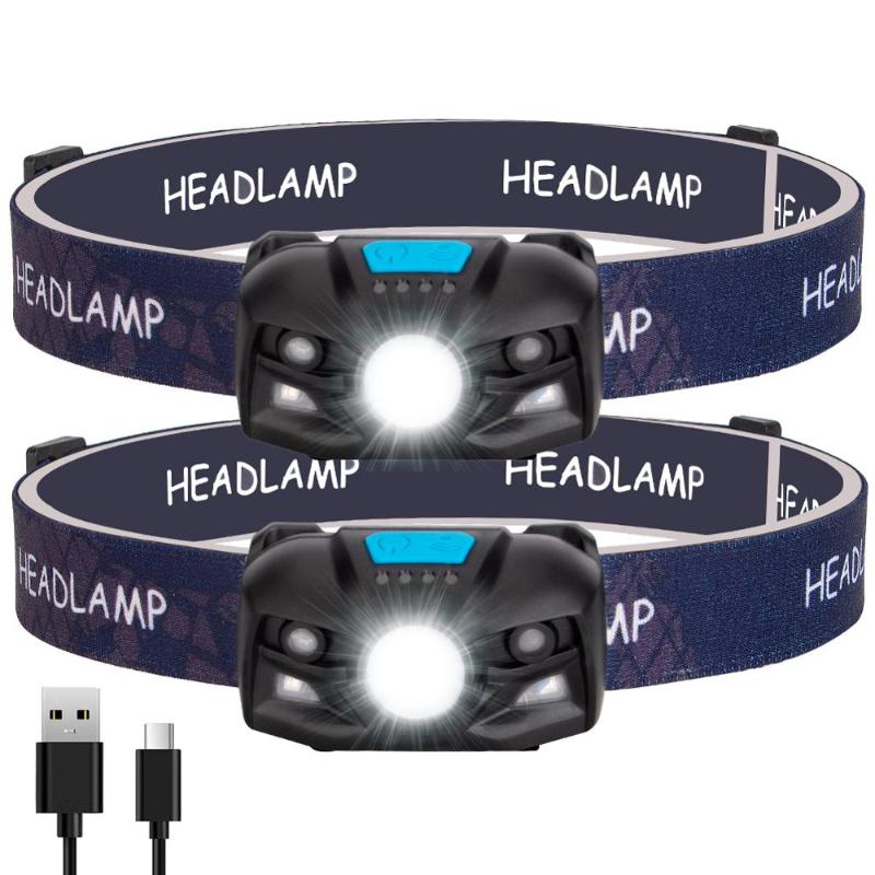 Super Bright Motion Sensor Headlight USB Rechargeable 5 Modes LED Headlamp with White Red Light for Camping/Running/Fishing
Super Bright Motion Sensor Headlight USB Rechargeable 5 Modes LED Headlamp with White Red Light for Camping/Running/Fishing