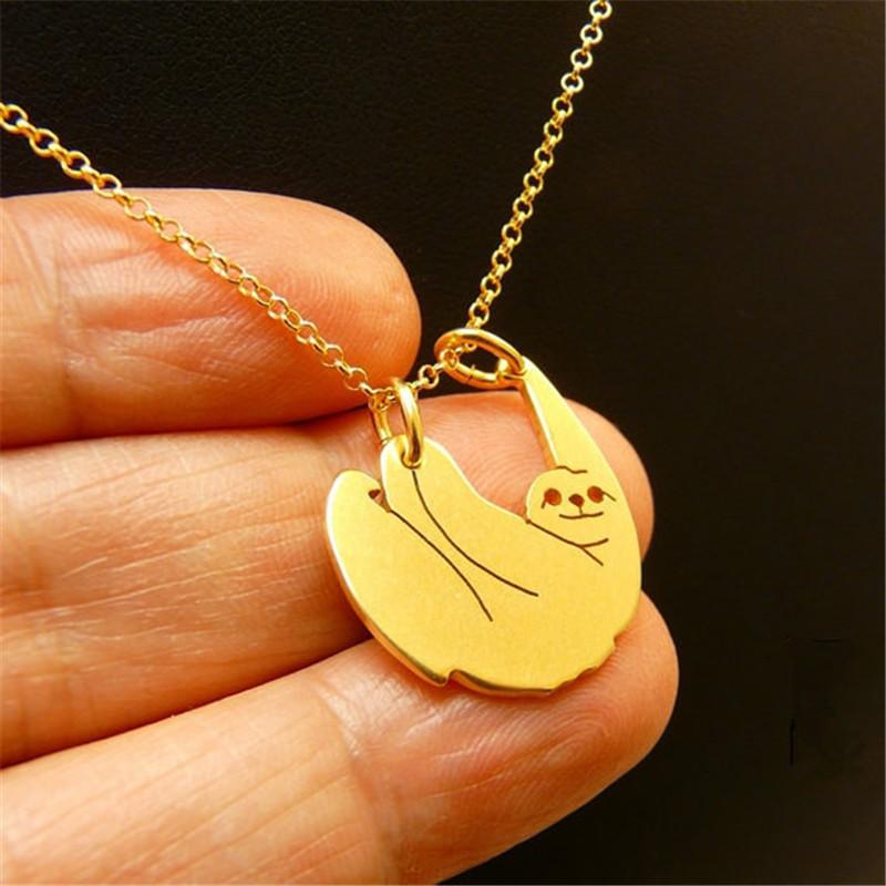 New Fashion Handmade Jewellery Animal Necklaces Sloth Necklace Sloth Christmas Gift For Best Friend
New Fashion Handmade Jewellery Animal Necklaces Sloth Necklace Sloth Christmas Gift For Best Friend