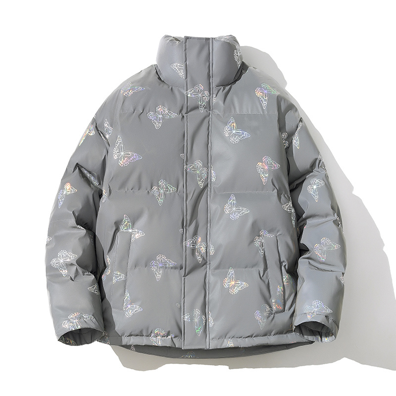 LEGIBLE Winter Jacket Women Thick Female Jackets Warm Winter Coat Woman Loose Reflective Parkas Women Plus Size 201217
