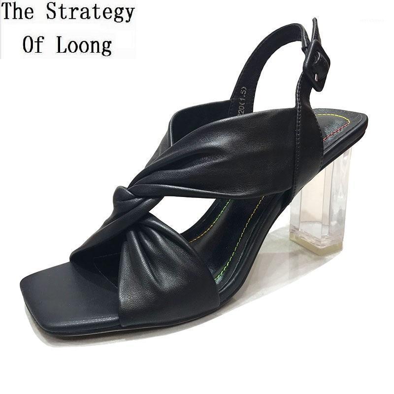 European America Style Summer New Internal Celebrity Crystal Thick High Heels Peep Toe Genuine Leather Women Sandals 202109031, Black
European America Style Summer New Internal Celebrity Crystal Thick High Heels Peep Toe Genuine Leather Women Sandals 202109031, Black