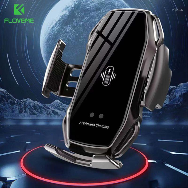 FLOVEME Automatic Sensor Car Phone Holder Wireless Charger For Car Holder Mobile Stand Mount For S8 S9 Charger1, Silver2
FLOVEME Automatic Sensor Car Phone Holder Wireless Charger For Car Holder Mobile Stand Mount For S8 S9 Charger1, Silver2