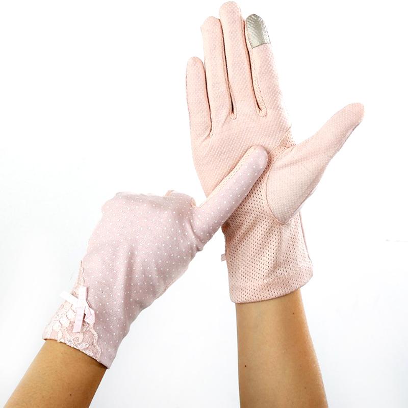 Summer Spring Women Sunscreen Gloves Lady Stretch Touch Screen Anti UV Slip Resistant Driving Breathable Gloves
Summer Spring Women Sunscreen Gloves Lady Stretch Touch Screen Anti UV Slip Resistant Driving Breathable Gloves