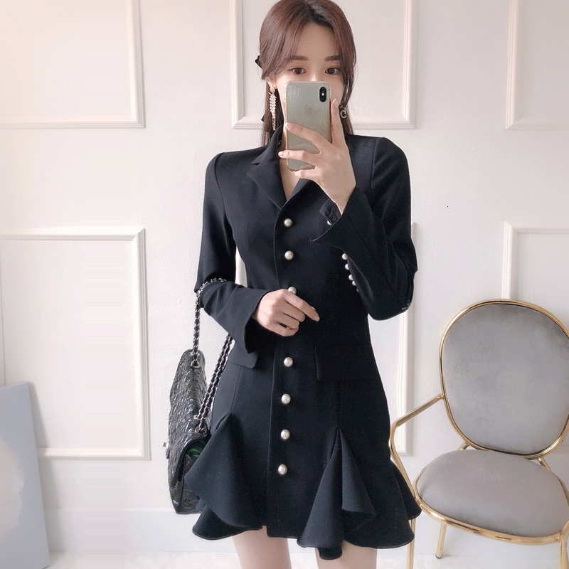 New Woman 2021 Spring Elegant Blazer Solid Long Sleeve Short Office Lady Workwear Vestidos 29dv, Black
New Woman 2021 Spring Elegant Blazer Solid Long Sleeve Short Office Lady Workwear Vestidos 29dv, Black