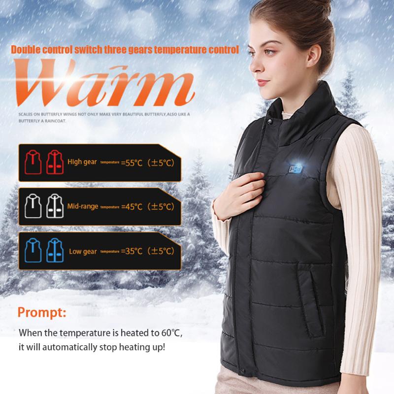Men Women Outdoor Fishing Electric Heated Vest Pain Relief Adults Washable Soft Solid Home Winter Casual USB Charging Keep Warm, As pic
Men Women Outdoor Fishing Electric Heated Vest Pain Relief Adults Washable Soft Solid Home Winter Casual USB Charging Keep Warm, As pic