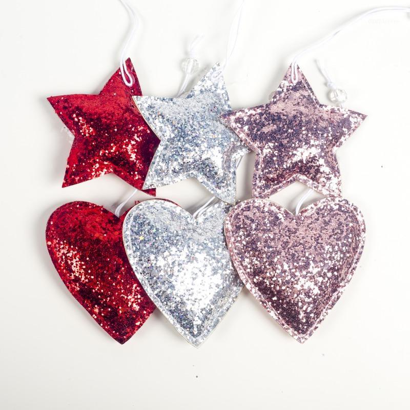 3Pcs /Set Christmas Pendants Glittered Cloth Heart/Star Shaped Xmas Tree Drop Ornament Hanging Holiday Party Decor Supplies1
3Pcs /Set Christmas Pendants Glittered Cloth Heart/Star Shaped Xmas Tree Drop Ornament Hanging Holiday Party Decor Supplies1