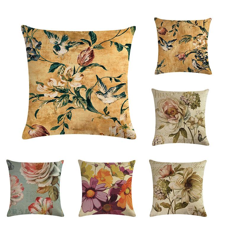 Throw Pillow Covers Rural Decorative Home Decor Square Cushion Cover 45x45cm for Chair Bed Decor 
Throw Pillow Covers Rural Decorative Home Decor Square Cushion Cover 45x45cm for Chair Bed Decor