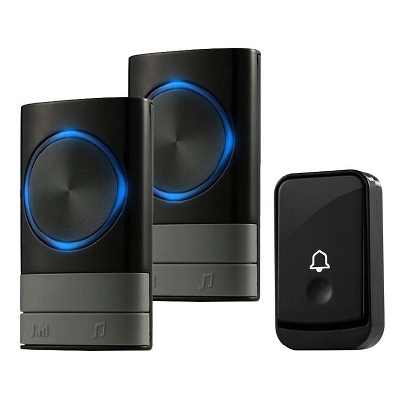 Wireless Doorbell System 0-100db Four Volume Levels IP44 Waterproof and Dustproof Wireless Bell Kit Fit for Home Hotel
Wireless Doorbell System 0-100db Four Volume Levels IP44 Waterproof and Dustproof Wireless Bell Kit Fit for Home Hotel