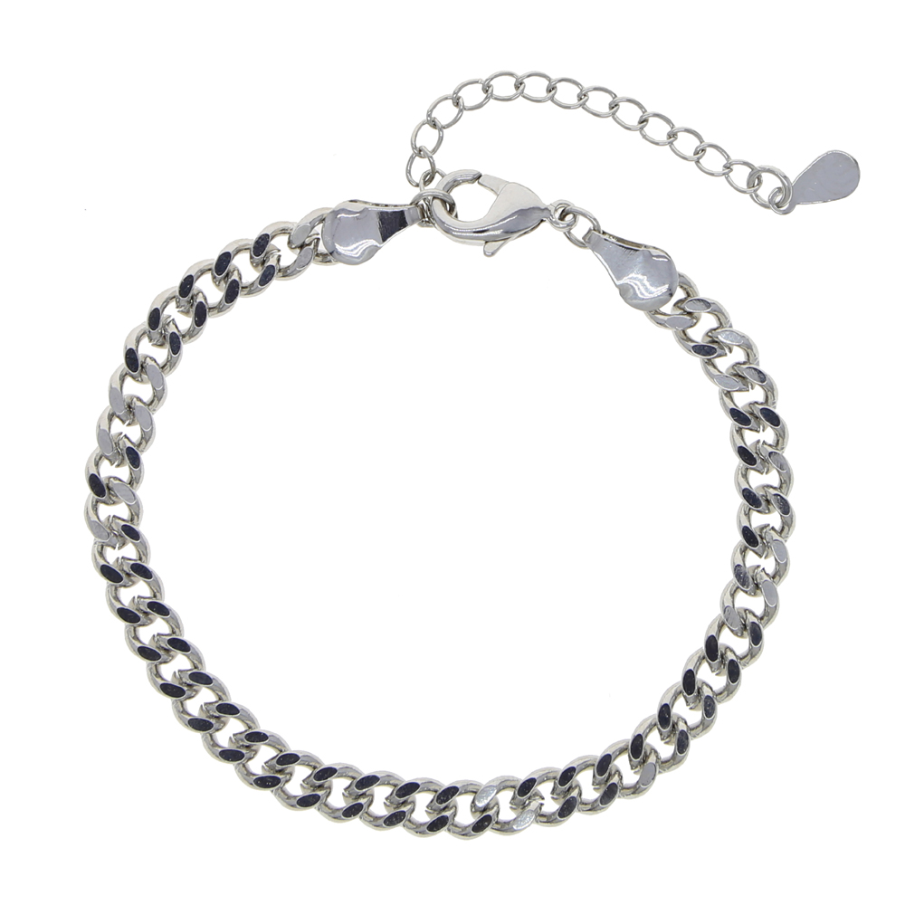 classic Hip Hop 5mm Miami Cuban Link Chain Choker Necklace Gold silver Color Basic Punk Curb Cuban Link Chain Jewelry For Women Girls
