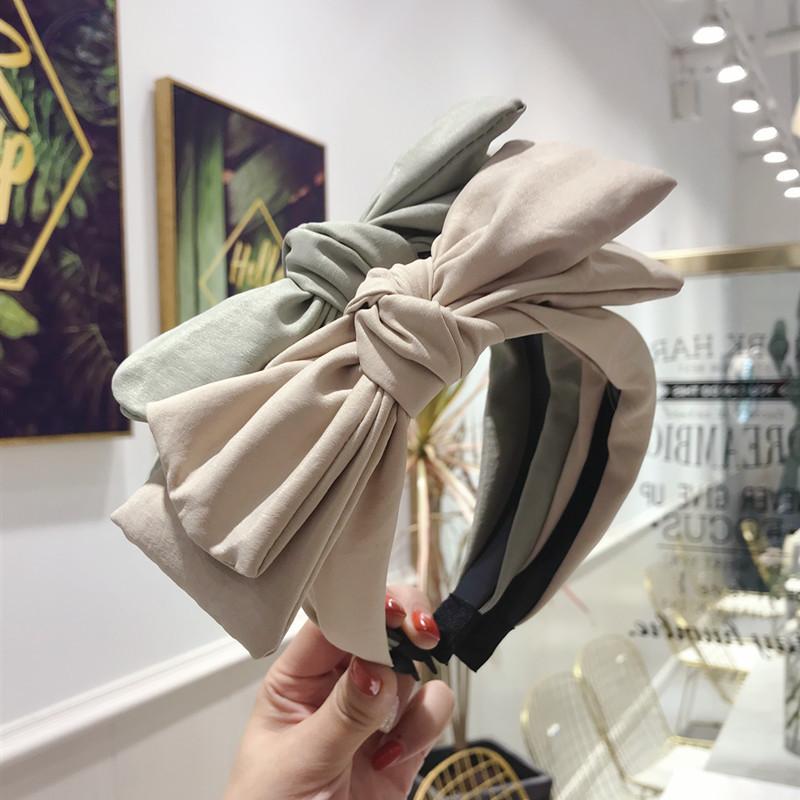 Double Layers Bow Knotted Hairband Toothed Not-slip Solid Color Fabric Head Band Adults Hairband Fashion Hair Accessories
Double Layers Bow Knotted Hairband Toothed Not-slip Solid Color Fabric Head Band Adults Hairband Fashion Hair Accessories