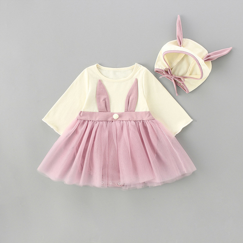2021 New Spring Girls Clothes Cotton Long Sleeve Rabbit Lace Baby Bodysuits for Newborn Infant Outfit+hat Eikb, Pink
2021 New Spring Girls Clothes Cotton Long Sleeve Rabbit Lace Baby Bodysuits for Newborn Infant Outfit+hat Eikb, Pink